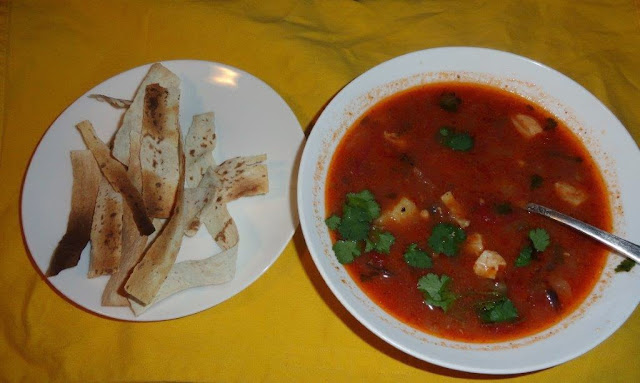 Spicy fish soup