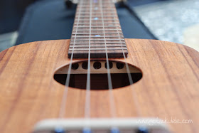 Solid wood ukulele