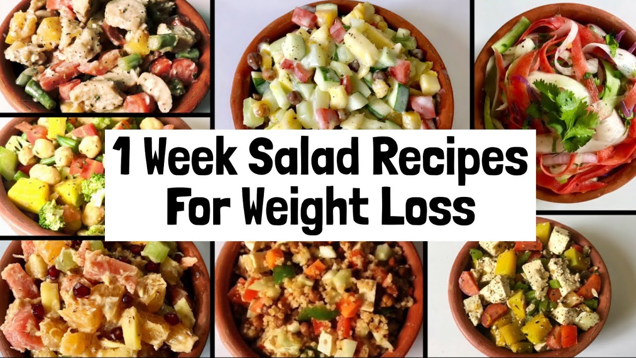 weight loss recipes tips, spring salad