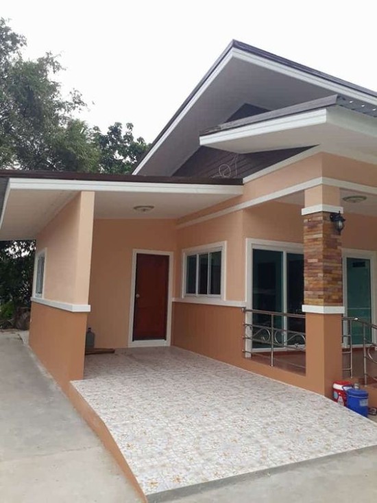 36 contoh model dinding  depan  rumah  minimalis inspiratif 