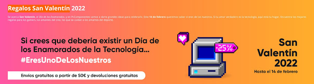 top-8-ofertas-regalos-san-valentin-2022-de-pccomponentes