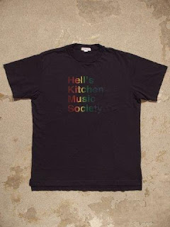 Engineered Garments "Exclusive T-Shirt / Hell's Kitchen Music Society Print"