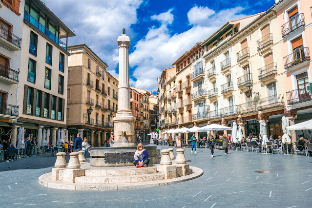 Plaza de el torico de Teruel