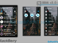 BBM MOD GoRank Path Tooth Versi 3.0.1.25 Transparan APK terbaru 2016 gratis download 