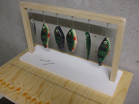 How To Make Fishing Lures: How To Make A Lure Drying Rack