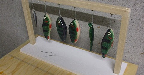 How To Make Fishing Lures: How To Make A Lure Drying Rack