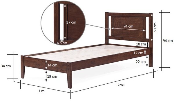 Kích thước giường ngủ trẻ em đúng tiêu chuẩn