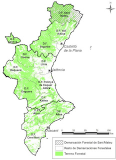 Demarcaciones forestales