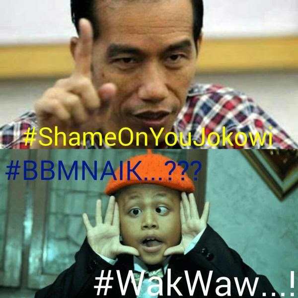 bbm naik wakwaw