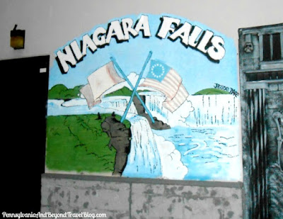 Niagara Falls Wall Mural by Artist Jesse Page