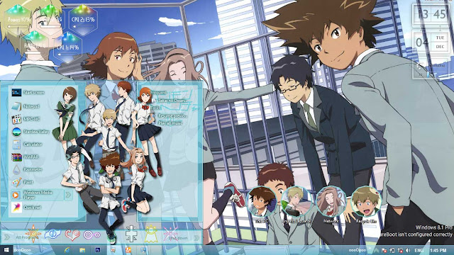 Digimon Adventure Tri. Theme Win 8/8.1 by Enji Riz Lazuardi