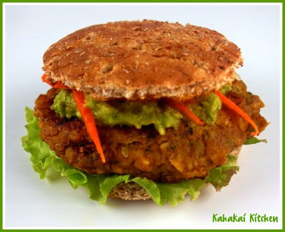 Recipes Veggie Burgers on Kahakai Kitchen  Lentil Veggie Burger Sliders  A Little Bite Of Mark