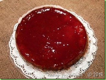 TARTA DE REQUESÓN Y FRESAS