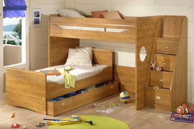 Bunk Bed With Storage Stairs And Desk