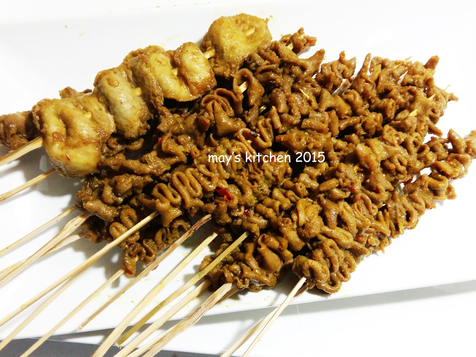 May s Kitchen SATE USUS  AYAM MANIS