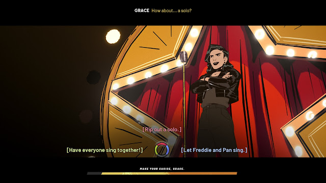 Screenshot of Stray Gods The Roleplaying Musical