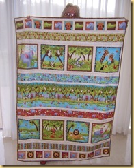 Animal quilt Sheila K 2