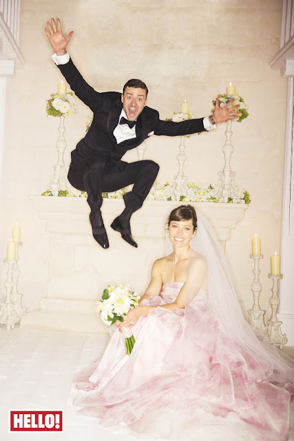 Image for  Justin Timberlake & Jessica Biel Wedding Photo  1