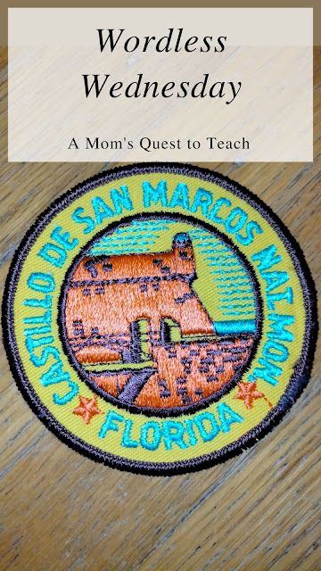 A Mom's Quest to Teach: Wordless Wednesday: Patch of Castillo de San Marcos National Park Florida