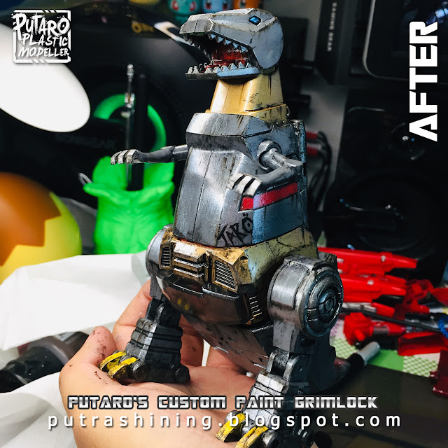 Putaro's Transformers Grimlock Hand Painted