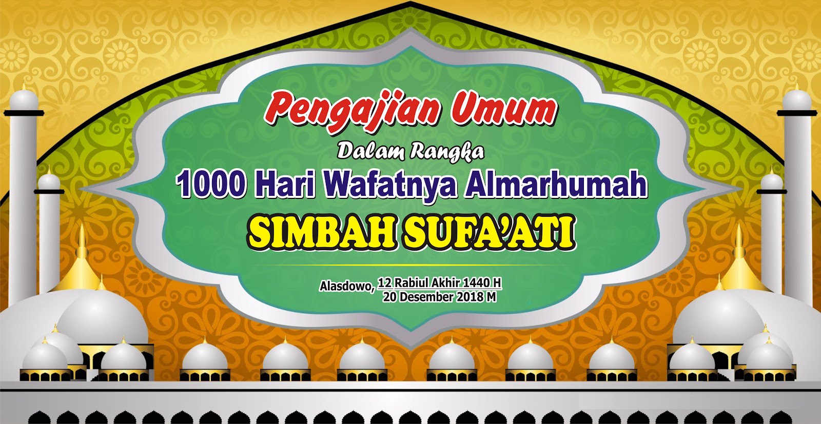 Contoh Desain Banner Pengajian Umum – desain ratu seo