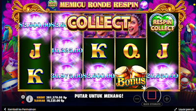 Memicu Ronde Respin Slot Heart of Rio - Markas Casino