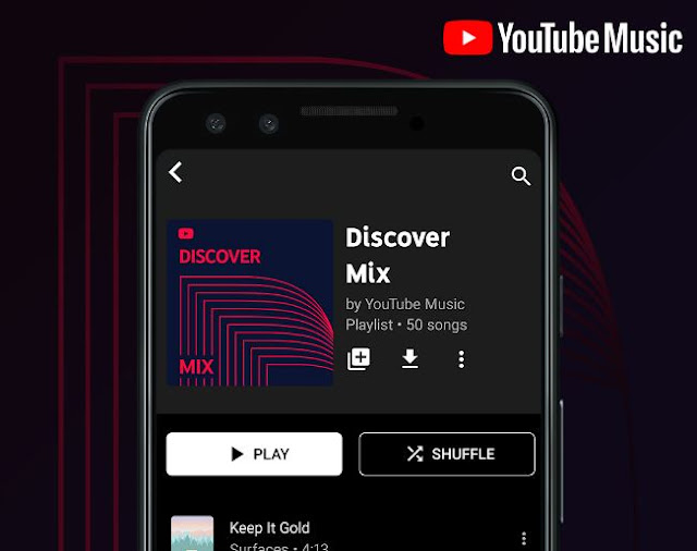 يقدم YouTube Music ثلاثة قوائم تشغيل جديدة مخصصة