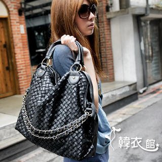 Woven Shoulder Bag