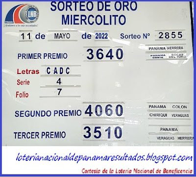 resultados-sorteo-miercoles-11-de-mayo-2022-loteria-nacional-de-panama-tablero-oficial