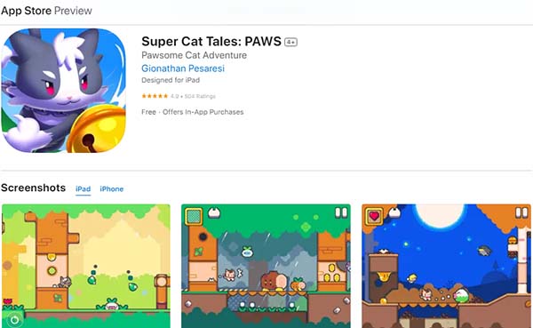 Super Cat Tales: PAWS - Cuộc phiêu lưu của mèo con dễ thương a1