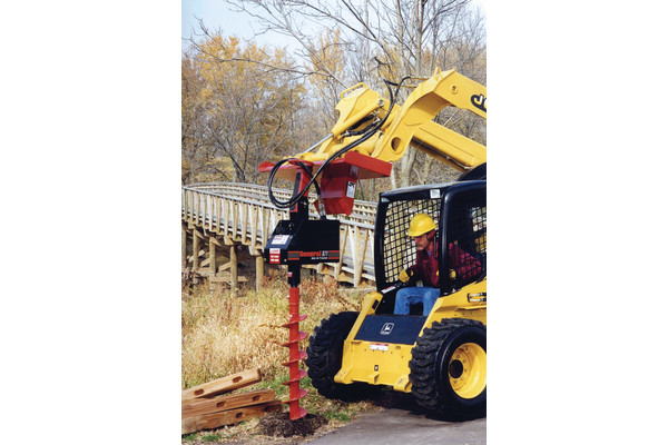 Skid Steer Auger Attachment7