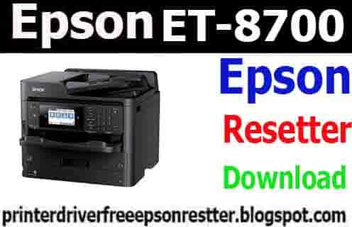 Epson Ecotank ET-8700 Resetter Tools Free Download 2021