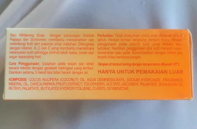 Manfaat RDL sabun papaya