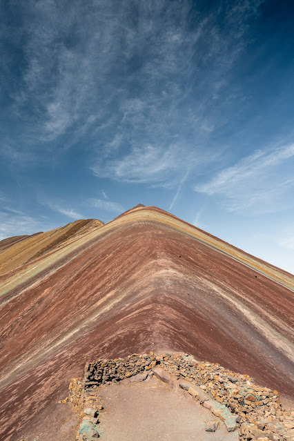 Rainbow mountain Peru