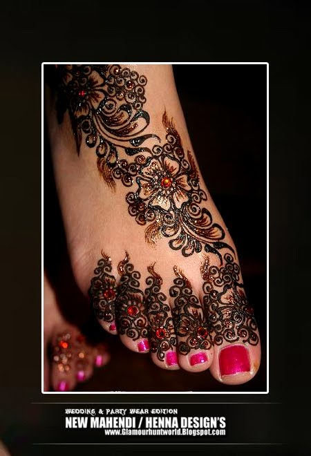 One Line Mehndi Designs For Feet Simple Mehndi Henaa Designs 