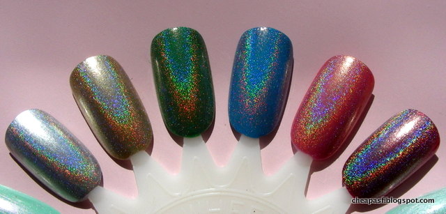 Holographic topcoat