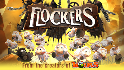 e puzzle yang menyuruh player untuk mengatur sekawanan domba agar mereka selamat hingga me Flockers apk + obb