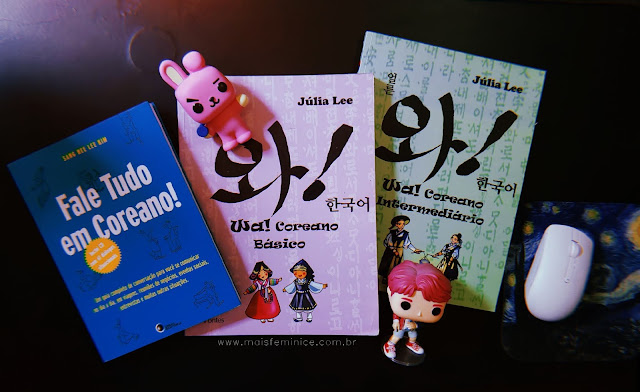 Livros para aprender coreano