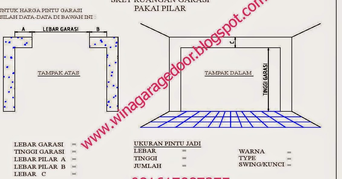  Pintu Garasi Wina SS dan Pintu Lipat Wina SS Steel door 