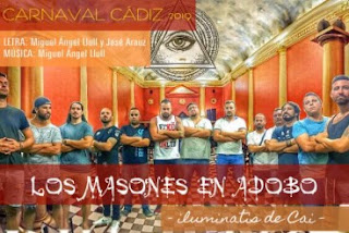 Los masones en adobo (iluminatis de Cai) (Chirigota). COAC 2019