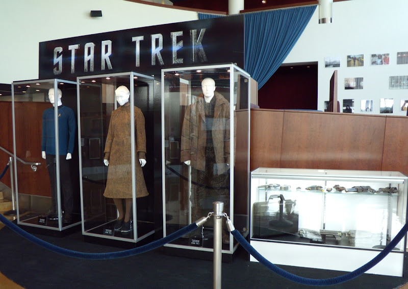 Star Trek movie costumes and props at ArcLight Hollywood