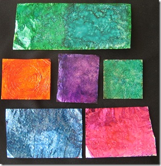 painted foil