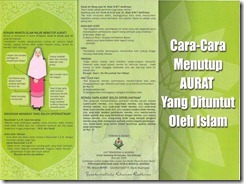 cara menutup aurat yg dituntut dalam islam-783848