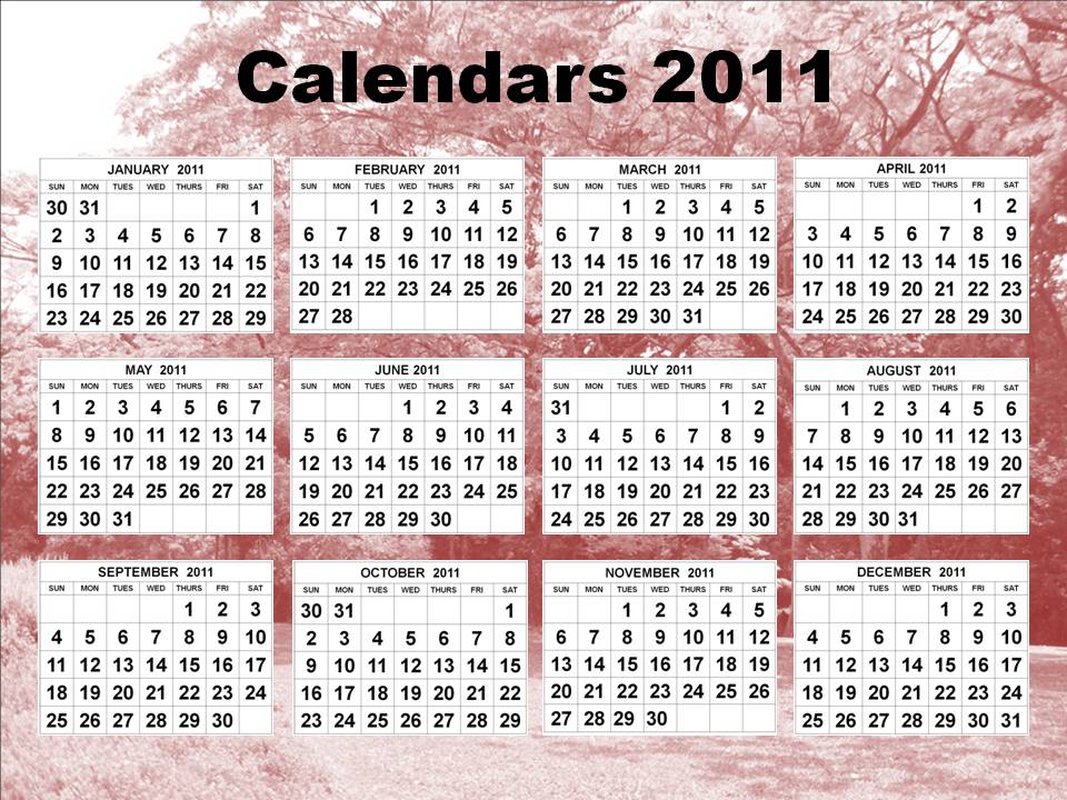 perpetual calendar 2011. own perpetual calendar one