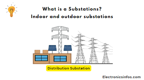 What is a Substations? | Indoor and outdoor substations│Electronicsinfos