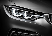 BMW Concept 4 Series Coupé (2012) Headlight Detail