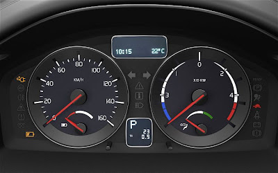 2010 Volvo C30 BEV Control Panel