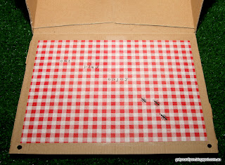 DIY Picnic basket out of an IKEA carry box http://getyourdiyon.blogspot.com.au/