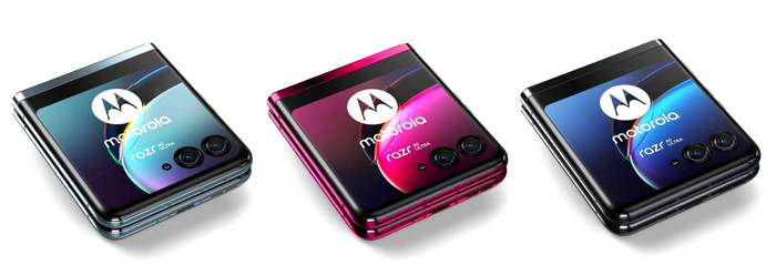 Motorola Razr 40 Ultra colours.