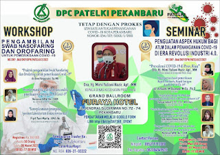 Seminar dan Workshop DPC PATELKI PEKANBARU 2021